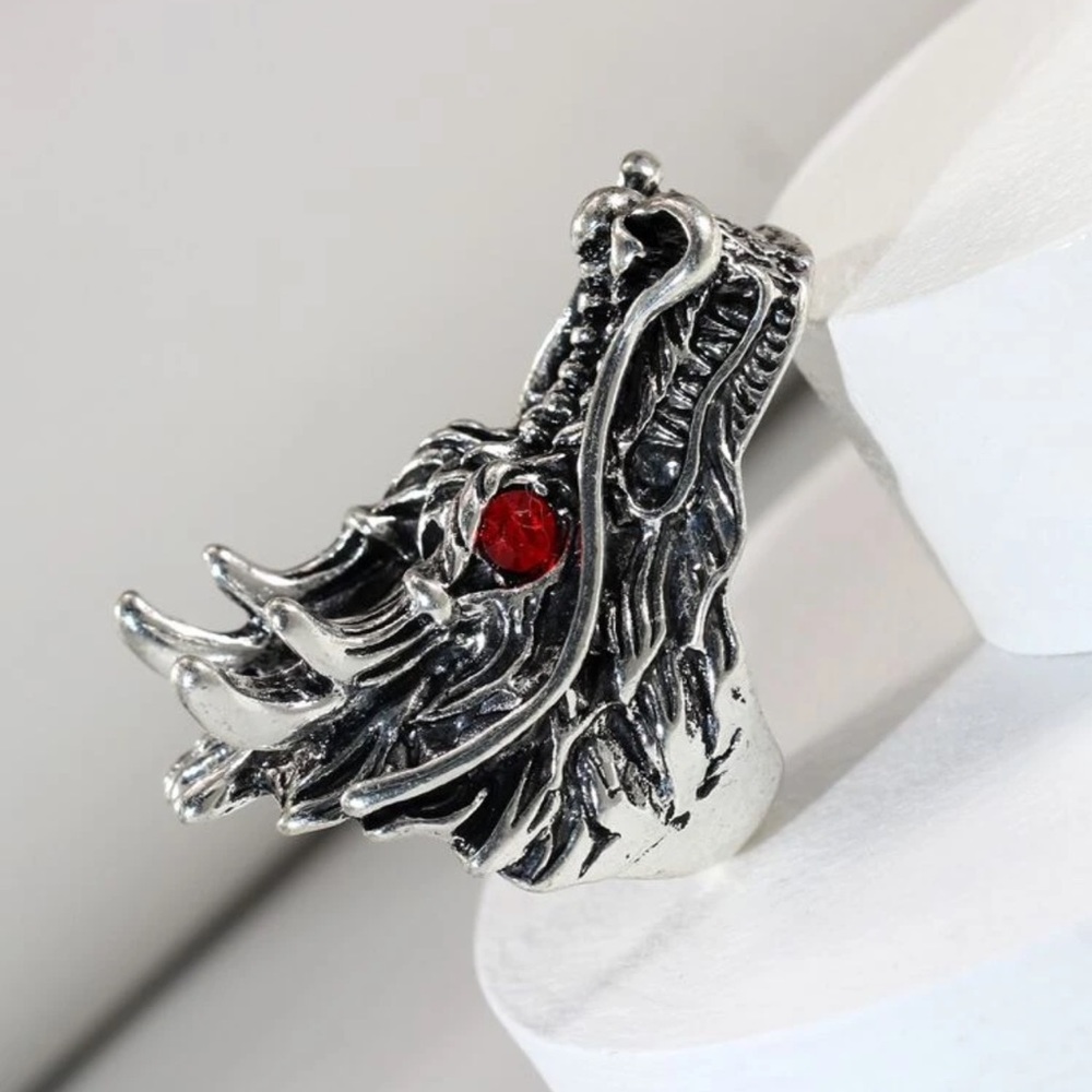 🐉 Awesome Chinese Dragon Head Ring 🐉